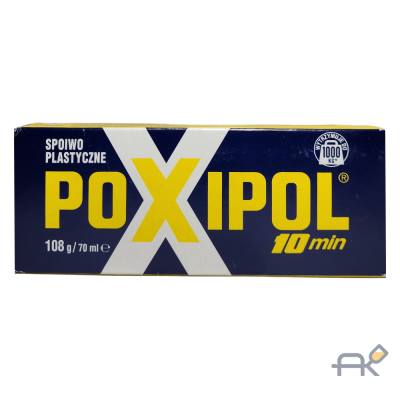 Клей POXIPOL двухкомпонентный 108g 70ml (синий)